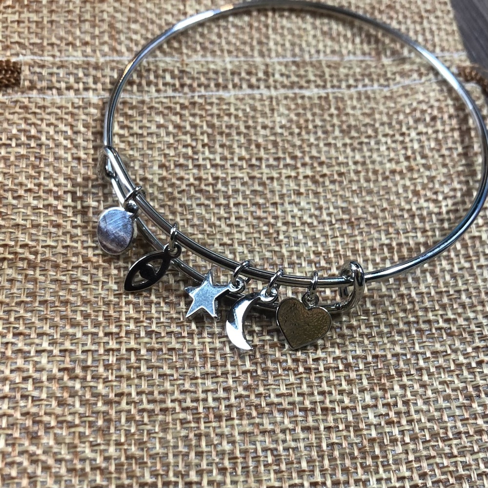 Silver Charm Bracelet